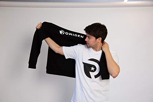 Origen Logo Camiseta, Blanco (Blanco Blanco), L para Hombre