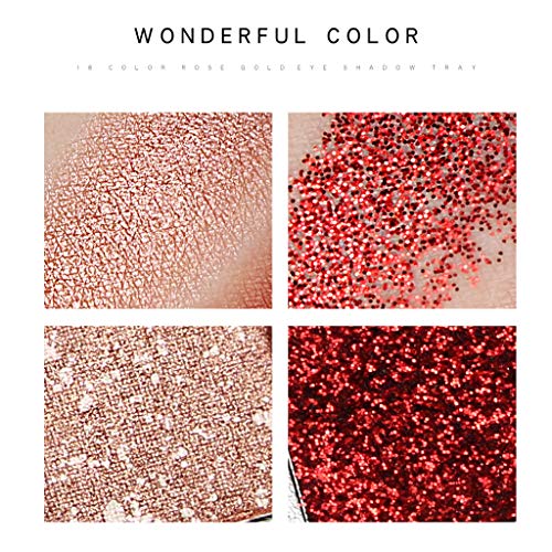 Original Huda Beauty la Nueva Piel Sombra de Ojos Paleta 18 Colores de Sombra de Ojos