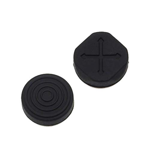 OTOTEC - Empuñaduras para Pulgar para Sony PS Vita 1000 y 2000 Slim (12 Unidades, Silicona), Color Negro