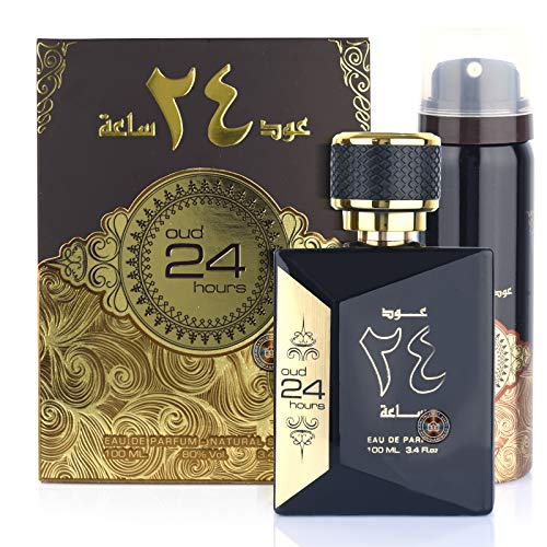 Oud 24 horas 100 ml + regalo gratis 50 ml Perfume Deo/Oriental Set de regalo