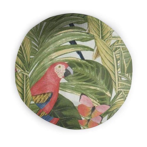 out Unisex Breathable Gorros de Pescador Sombreros de Pesca Tropical Birds Leaves Summer Fisherman Cap Wide Brim UV Protection for Women Men Boys Girls