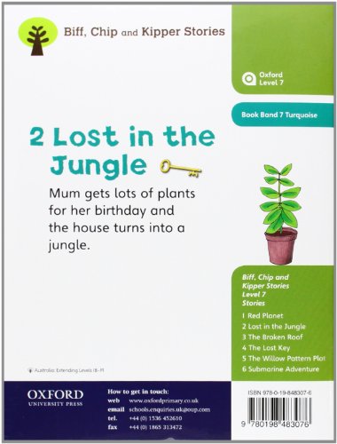 Oxford Reading Tree: Level 7: Stories: Lost in the Jungle (Oxford Reading Tree, Biff, Chip and Kipper Stories New Edition 2011)