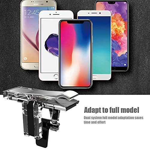 OXOQO PUBG Controlador de juego [Actualización Clip], Shoot juego delteléfono Botón sensible de inducción y AIM Keys L1R1 tirador disparadores Joystick para PUBG (1 par)