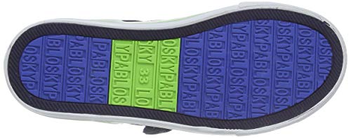 Pablosky, Zapatillas-Niño para Niños, Azul, 34 EU