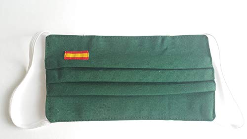 Pack 2 color verde bandera de España doble tela