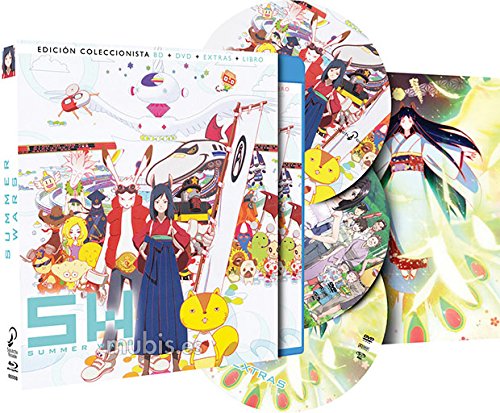 Pack: Summer Wars BD + DVD + DVD de Extras + Libro de 72 Paginas [Blu-ray]