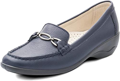 Padders Ellen, Mocasines para Mujer, Azul Azul Navy, 40 EU