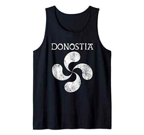 Pais Vasco: Donostia Shirt / Basque Country San Sebastian Camiseta sin Mangas