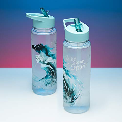 Paladone 2 Botella de agua | Diseño a prueba de derrames y fugas | Perfecto para el hogar, la escuela y la oficina con licencia oficial de Frozen Coleccionable, Multi, 650 ml