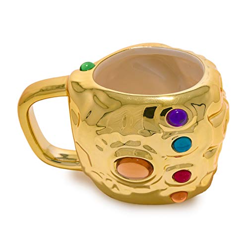 Paladone Taza Desayuno Gauntlet Infinity War Los Vengadores, cerámica, Multicolor, 15 x 11 x 10 cm