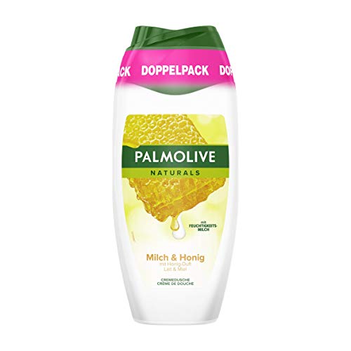 Palmolive Naturals Gel de Ducha Leche & Miel, pack doble, 2 x 250 ml