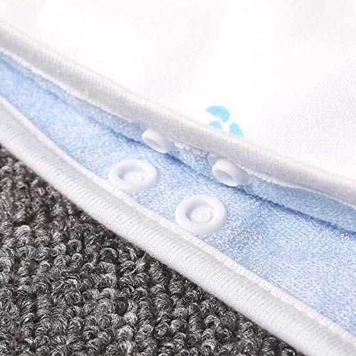 Pañal de Natación para bebes Pantalones de entrenamiento Faldas de pañal de tela Pantalones cortos impermeables para niños para bebés niños niñas (M, B)