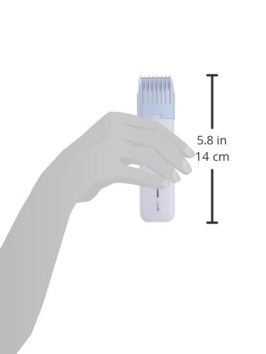 Panasonic ES246AC - Perfilador para la zona de bikini de mujeres con diseño compacto y portátil, y configuración de recorte ajustable, funciona con pilas