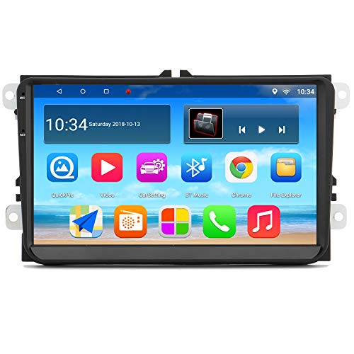 Panlelo PAS9 Android 9.0 Estéreo para automóvil 9 Pulgadas HD FM Am RDS Autoradio Navegación por GPS BT WiFi SWC SUBOUT para VW Passat Golf Polo Touran Sharan Leon Caddy Toledo Bora