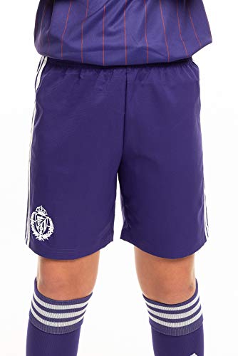 Pantalón oficial 2ª equipación del Real Valladolid C.F. Temporada 2019/20, Adulto, Talla M