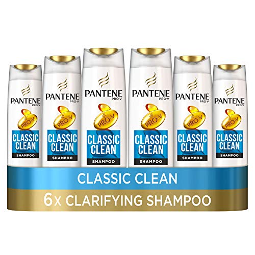 Pantene Pro-V Classic Clean Champú Clarificante, 6 x 500 ml