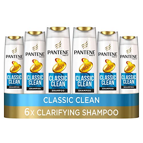 Pantene Pro-V Classic Clean Champú Clarificante, 6 x 500 ml