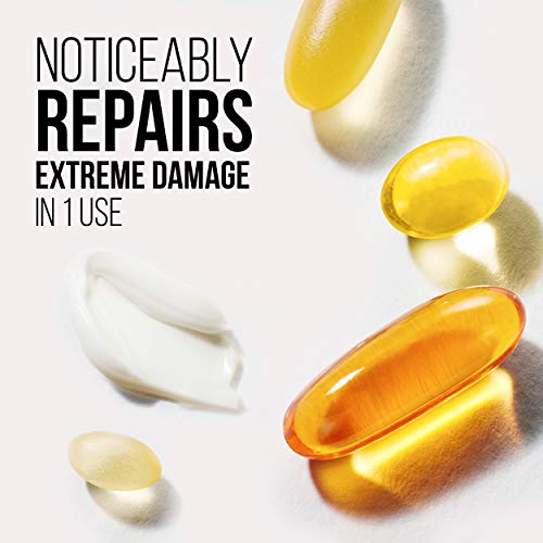 Pantene Rescue Shots Tratamiento de ampollas para el cabello, Pro-V Reparación Intensiva del Cabello Dañado, 1.5 onzas (1)