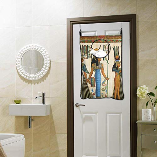 Papiro Que Muestra A La Reina Nefertari, Oferta Para Colgar, Cesto De Lavandería, Cola, Bolsa Para Ropa Sucia, Gran Almacenamiento, Cesta Plegable, Colgante, Con Cremallera, Para Lavadero, Para Baño,