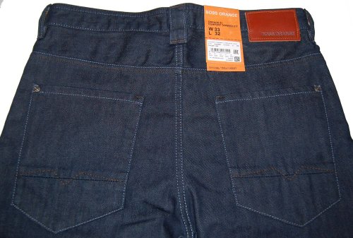 Para hombre Hugo Boss naranja diseño de tela vaquera 81 menos 50246967