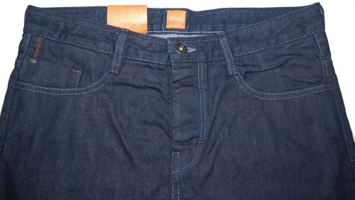 Para hombre Hugo Boss naranja diseño de tela vaquera 81 menos 50246967