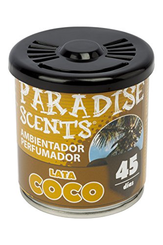 Paradise PER80125 Perfumador Lata Coco, Color  Ocre, 100 gr
