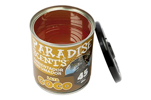 Paradise PER80125 Perfumador Lata Coco, Color  Ocre, 100 gr