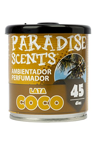 Paradise PER80125 Perfumador Lata Coco, Color  Ocre, 100 gr