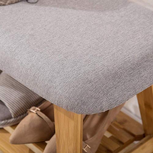 Pared pintura Nordic Multiusos Zapatos reemplazo Zapatero Zapatero Foyer Zapatos de Madera Maciza Taburete Armario Rack de Zapatos 45x90x30cm Taburete Cambiar Zapatos