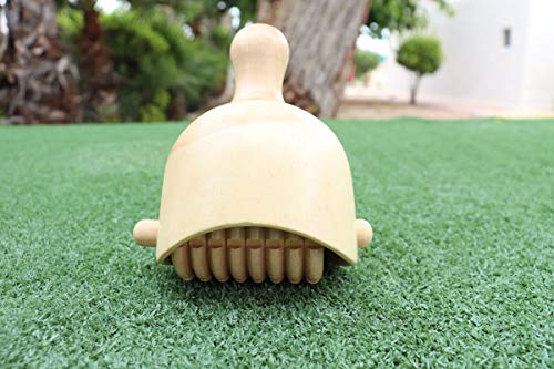 Pareja Copas Suecas Con Rodillo Maderoterapia | Copas Suecas Rodillo | Maderoterapia | Fabricada en madera de pino y loto | Diseñada por Maderoterapia Estética España