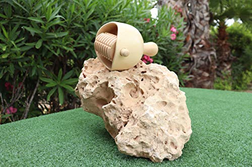 Pareja Copas Suecas Con Rodillo Maderoterapia | Copas Suecas Rodillo | Maderoterapia | Fabricada en madera de pino y loto | Diseñada por Maderoterapia Estética España