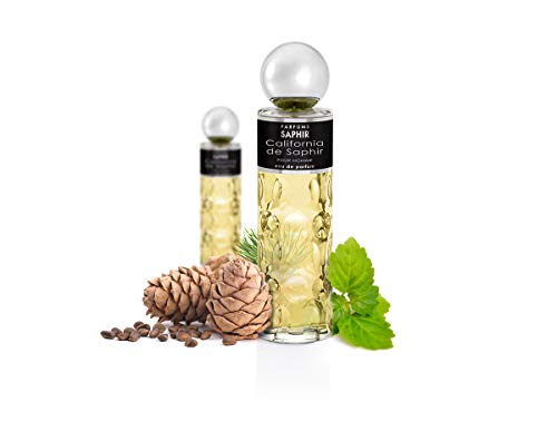 PARFUMS SAPHIR California - Eau de Parfum con vaporizador para Hombre - 200 ml