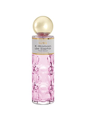 PARFUMS SAPHIR X-Woman - Eau de Parfum con vaporizador para Mujer - 200 ml