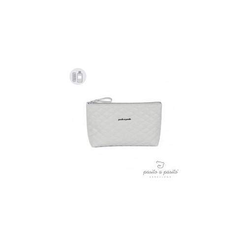 Pasito a Pasito Acolchado Ines - Neceser, unisex, color gris
