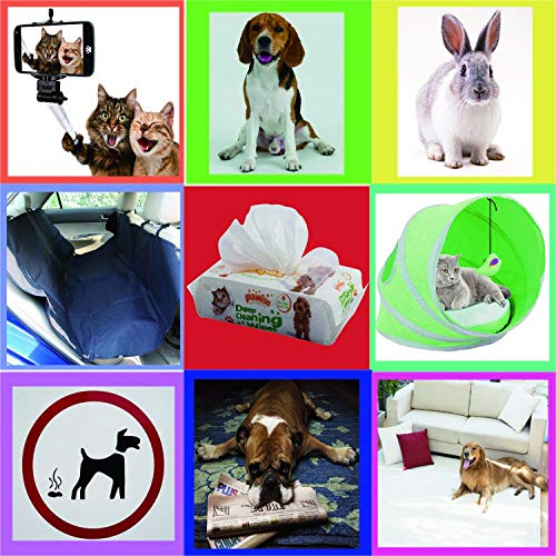 PAWISE - Toallitas limpiadoras hipoalergénicas y desodorizantes para perros y gatos (paquete de 2) Toallitas naturales para mascotas