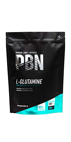 PBN - Paquete de L-glutamina, 500 g (sabor natural)