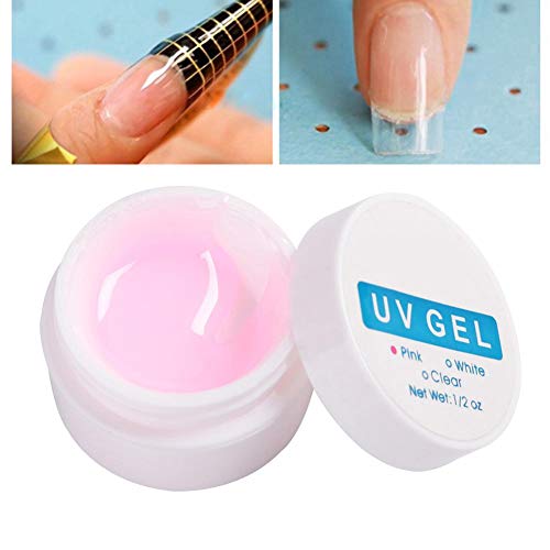 Pegamento de extensión de uñas de cristal, gel UV de manicura, pegamento de uñas para construcciones, secado rápido(#3)