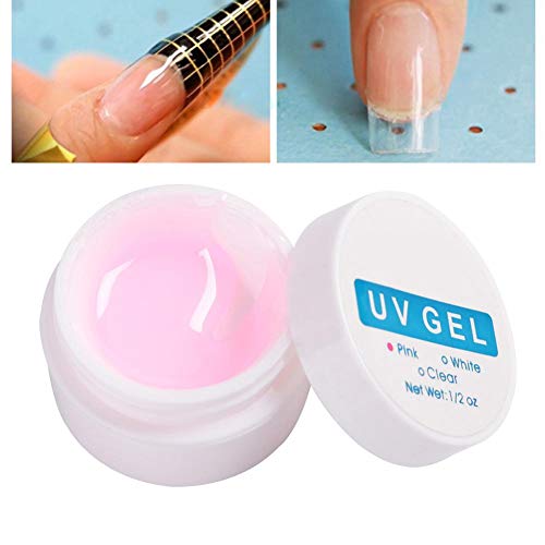 Pegamento de extensión de uñas de cristal, gel UV de manicura, pegamento de uñas para construcciones, secado rápido(#3)