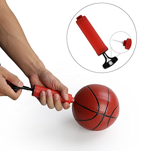 PELLOR Canasta Aro de Baloncesto Ajustable,150CM/170CM Aro de Blaconcesto con Balancesto para Niños y Infantils