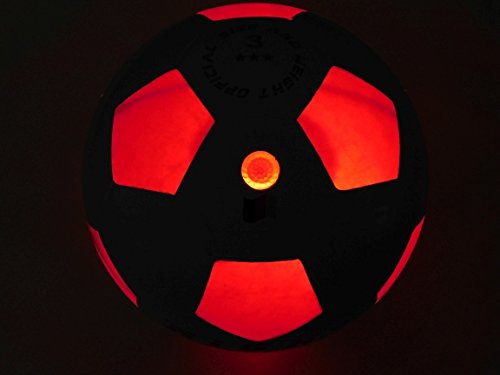 Pelota de futbol con luz NIGHT KICK JUNIOR - el fútbol infantil especial