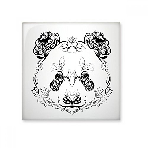 Peluche gigante oso panda animal Retrato cerámica crema decoración de azulejos baño cocina azulejos de pared azulejos de cerámica
