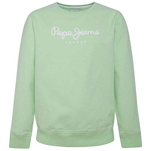 Pepe Jeans Cameron Sudadera, Verde (613menthol 613), 4-5 años (Talla del Fabricante: 4) para Niños