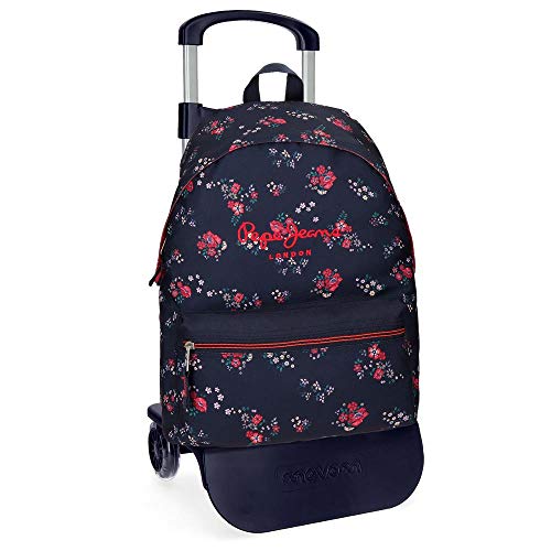 Pepe Jeans Daniela Mochila Escolar con carro