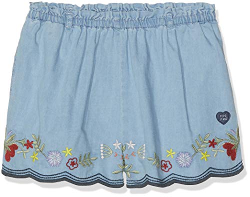 Pepe Jeans Dora Bañador, Azul (Blue 551), 7 años (Talla del Fabricante: 7) para Niñas