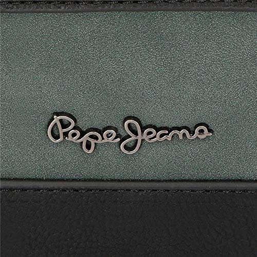 Pepe Jeans, Monedero, 13 cm, Negro
