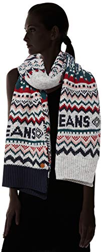 Pepe Jeans Omar Scarf Bufanda, (Multi 0aa), Talla única para Mujer