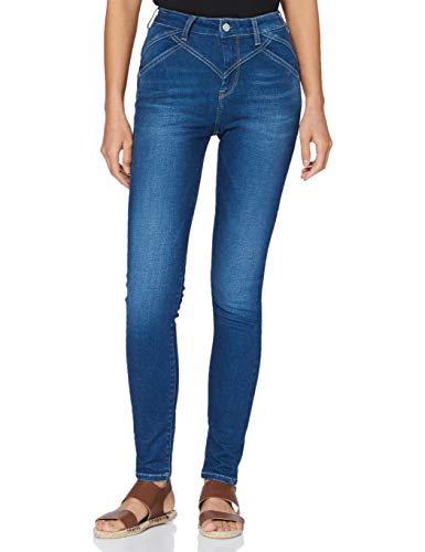 Pepe Jeans Regent Emerald Vaqueros Skinny, Azul (000denim 000), W25/L28 (Talla del Fabricante: 25) para Mujer
