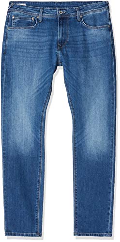 Pepe Jeans Stanley Vaqueros Straight, Azul (000Denim 000), W28/L32 (Talla del Fabricante: 28) para Hombre