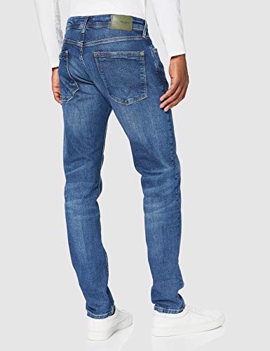 Pepe Jeans Stanley Vaqueros Straight, Azul (000denim 000), W40/L34 (Talla del Fabricante: 40) para Hombre