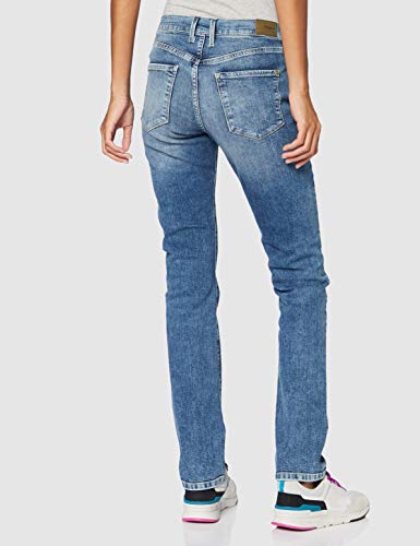 Pepe Jeans Victoria Vaqueros Ajustados, Azul (000denim 000), W34/L34 (Talla del Fabricante: 34) para Mujer